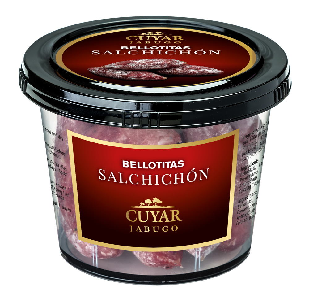 Bote bellotitas salchichón Cuyar