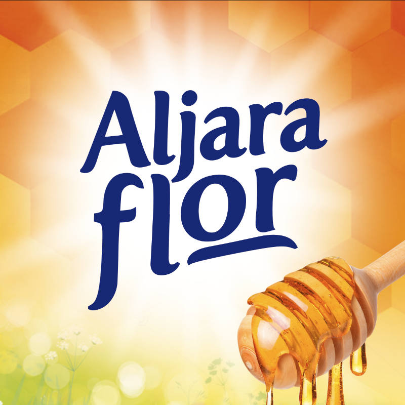 Diseño de marca para miel AljaraFlor