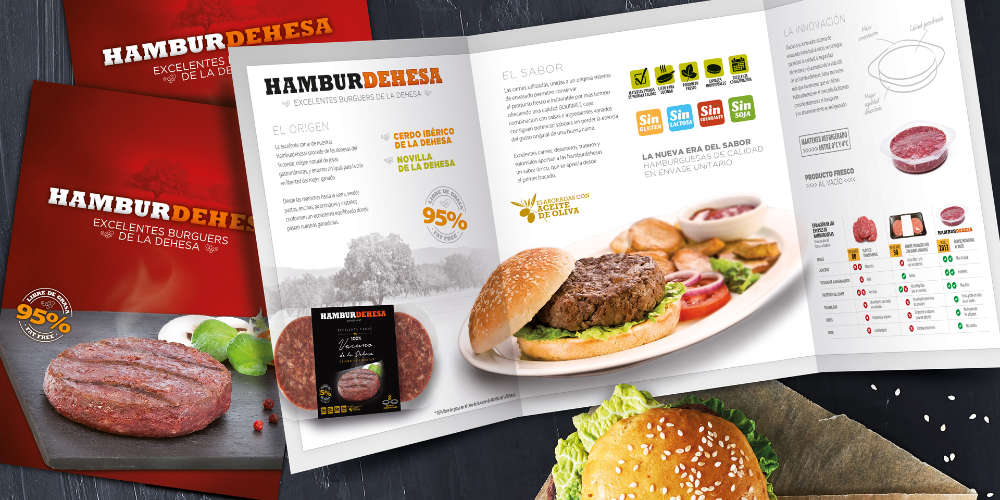 Diseño de packaging y branding Hamburdehesa