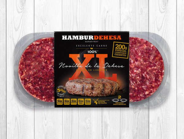 Diseño de Hamburdehesa Novilla XL