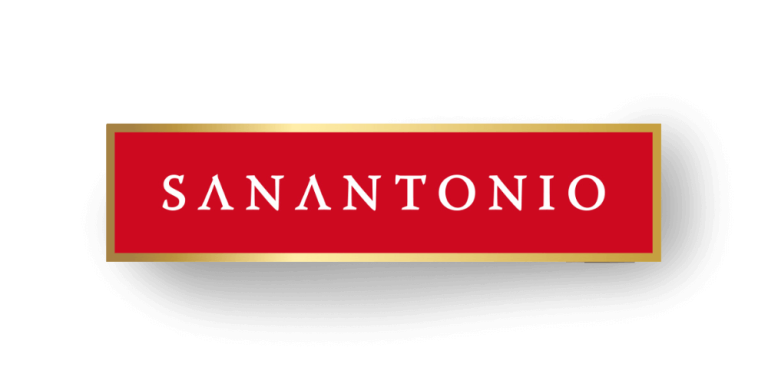 Logo San Antonio en versión rectangular diseñado para identidad visual