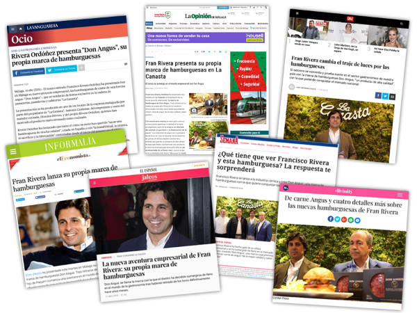 Noticia en medios sobre Don Angus y su posicionamiento