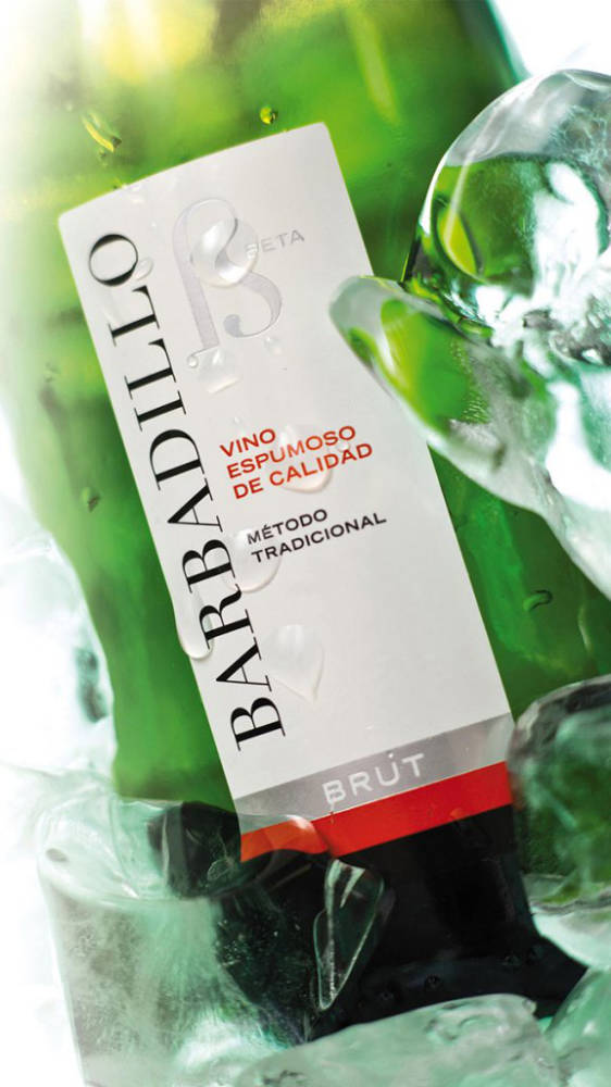 Barbadillo Beta con hielo, para tomar muy frío