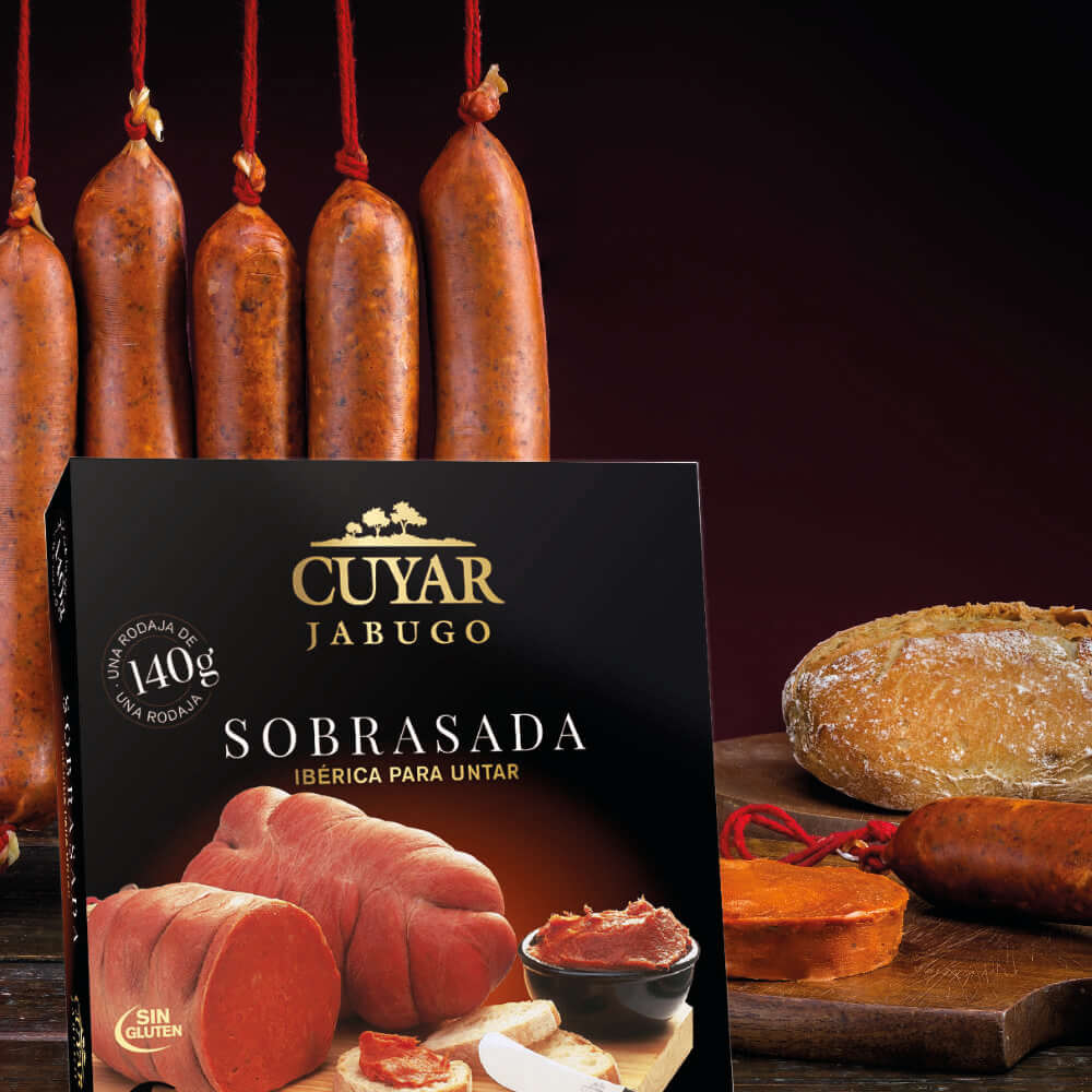 diseño de estuche para sobrasada de untar Cuyar