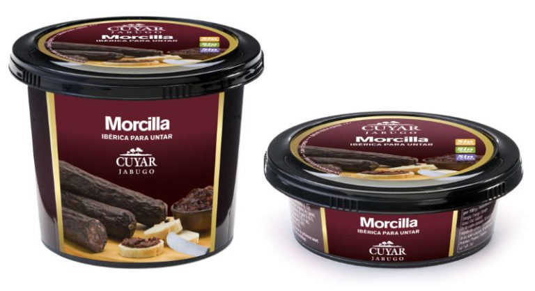 Morcilla de untar Cuyar tarrinas 2 formatos gourmet